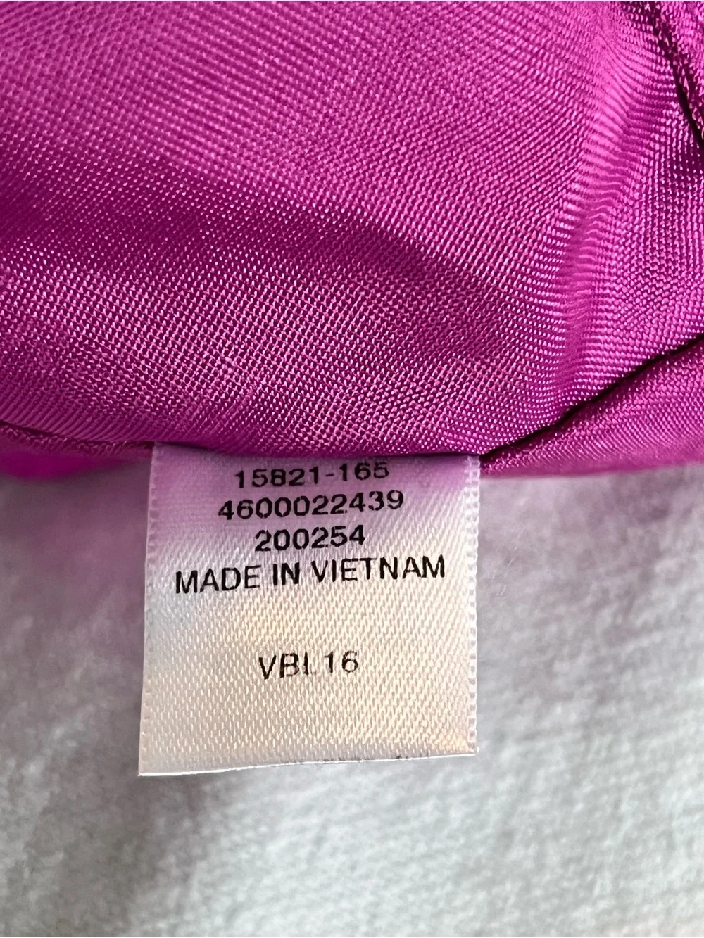 Vera Bradley Quilted Tote Bag African Violet Pattern / Retired / 3 Pockets EUC